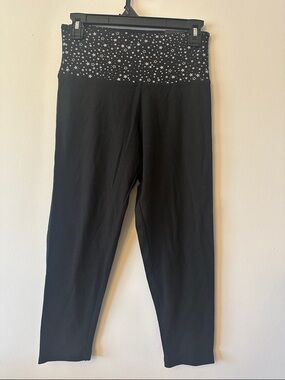 NWT victoria’s Secret Victoria sport Leggings with Star-Print Waistband